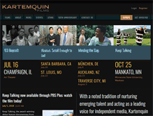 Tablet Screenshot of kartemquin.com